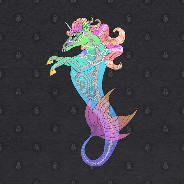 Sea Unicorn (neon) by Luna-Cooper